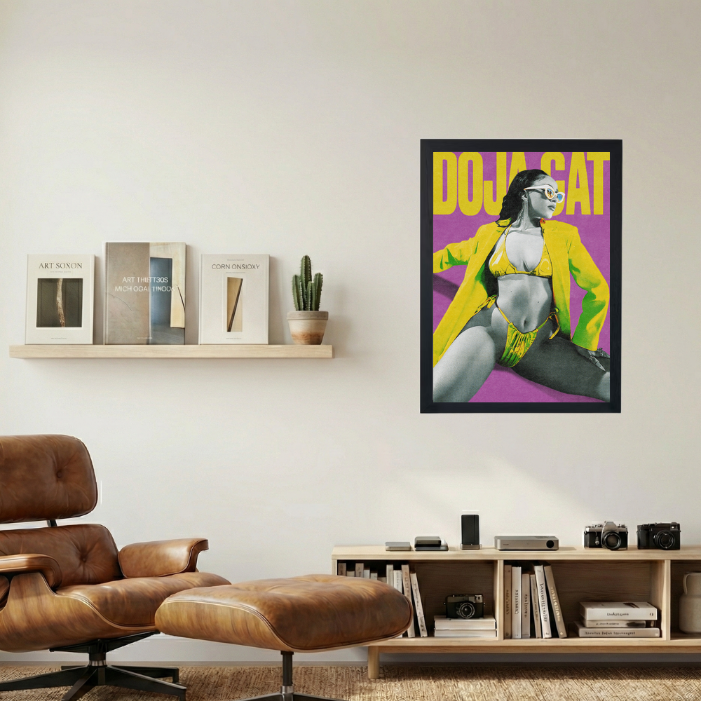 Doja Cat 'Need to Know' Poster - Mockup 1