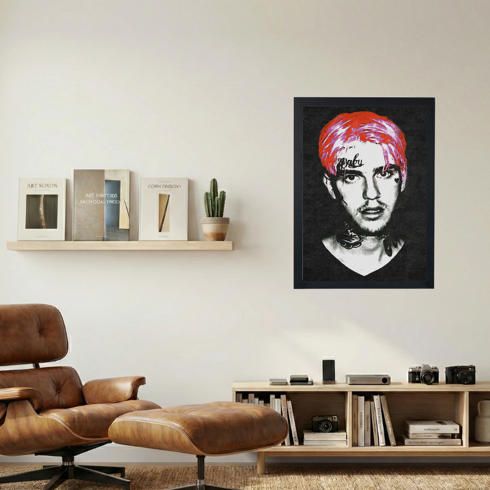Lil Peep 'Gus' Poster - Mockup 1