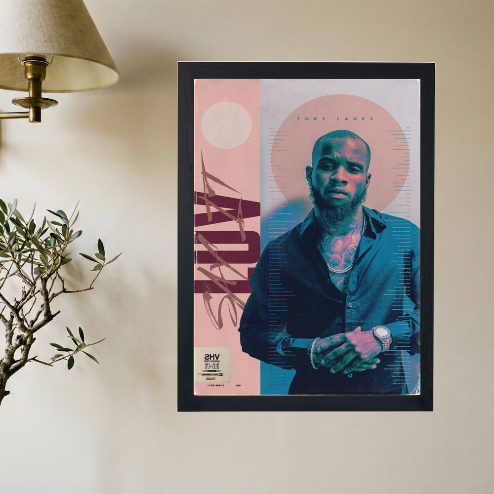 Tory Lanez 'Say It' Poster - Mockup 2