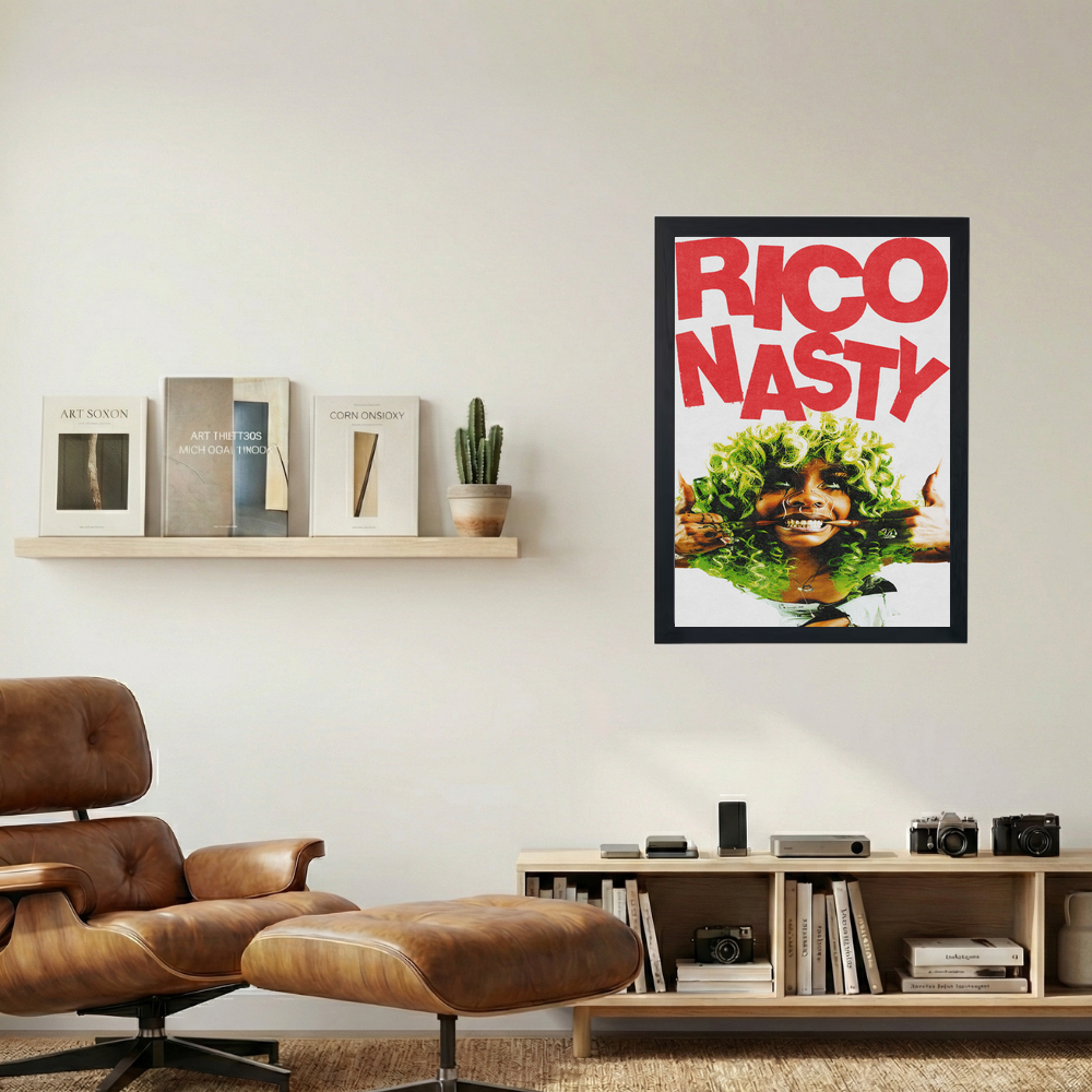 Rico Nasty 'Green Hair' Poster - Mockup 1