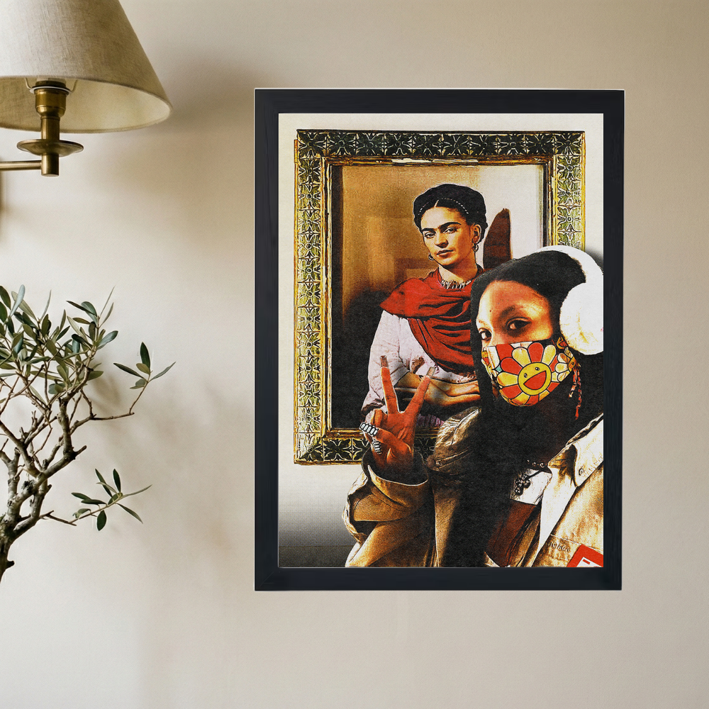 Rico Nasty 'Frida Kahlo' Poster - Mockup 2