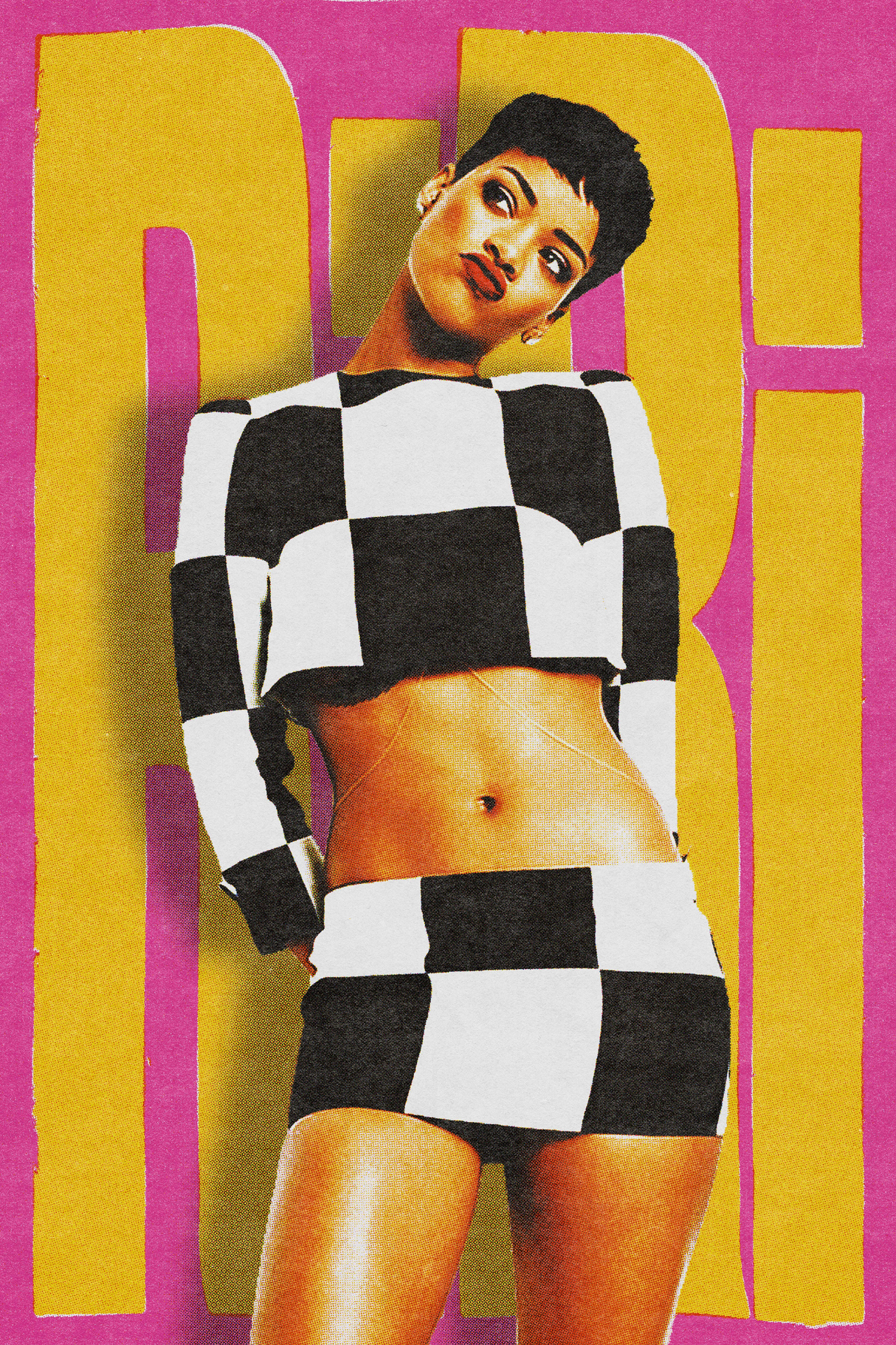 Rihanna 'RIRI Yellow' Poster