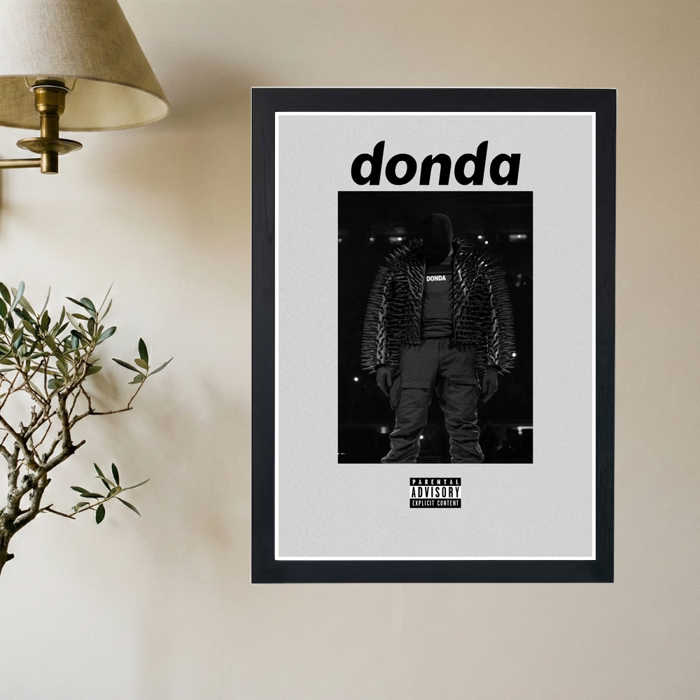 Kanye West 'Blond & Donda' Poster - Mockup 2
