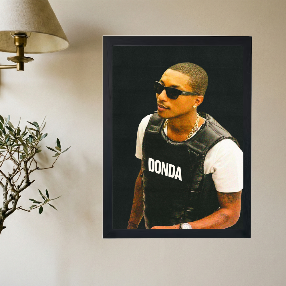 Pharrell 'in Donda' Poster - Mockup 2