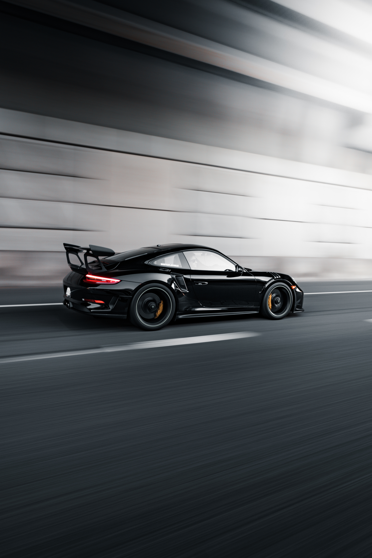Porsche 911 'Zoomin' Poster