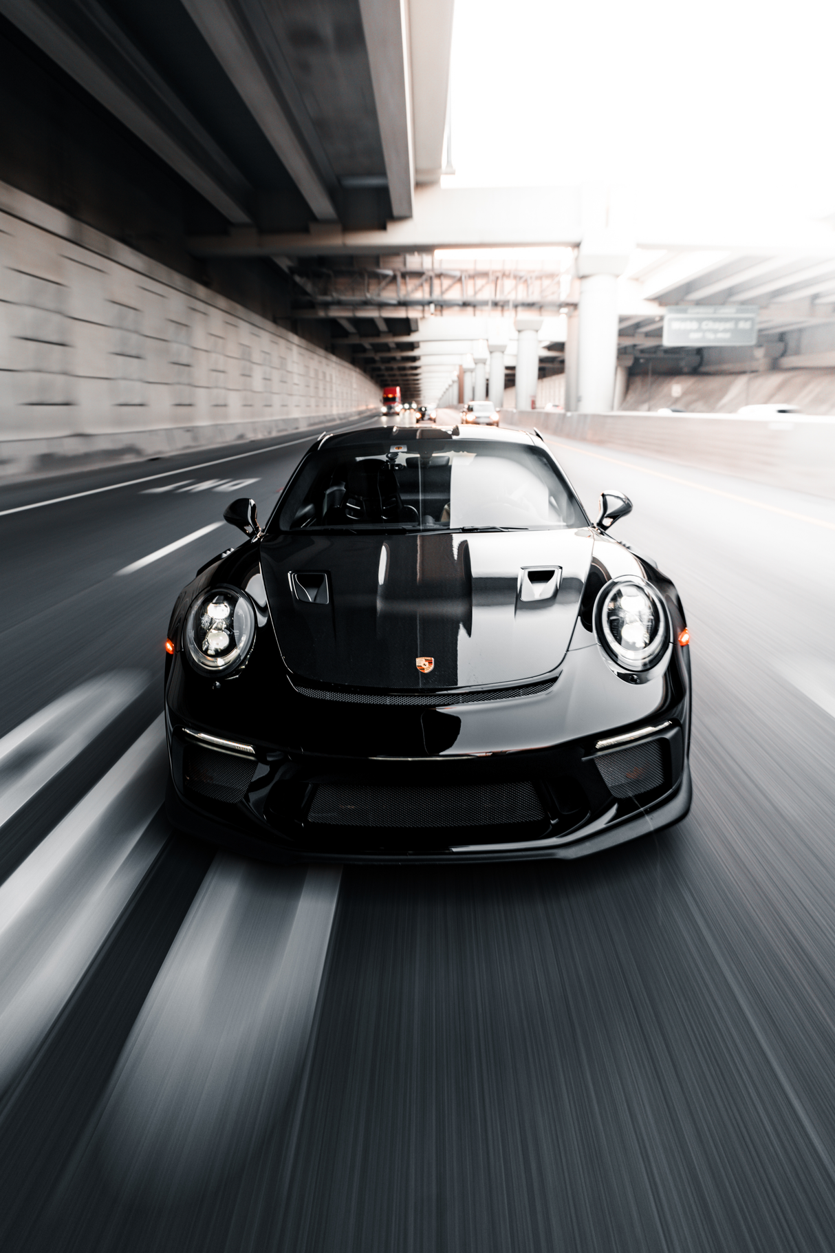 Porsche 911 'Head On' Poster