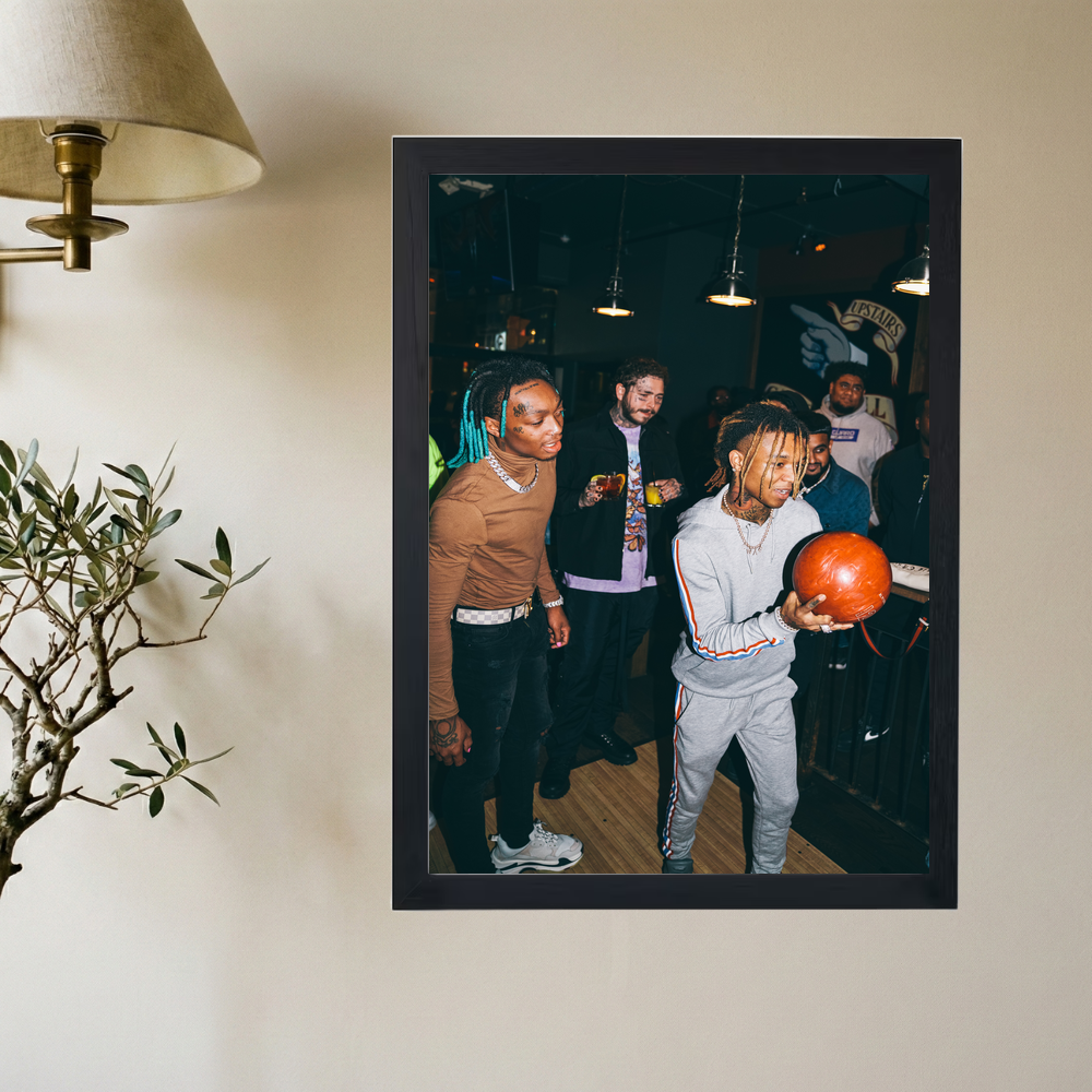 Swae Lee 'Bowling' Poster - Mockup 2