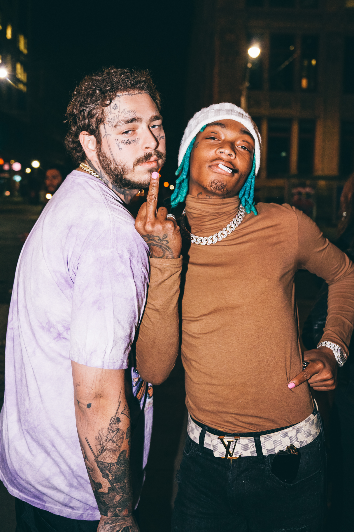 Post Malone x Tyla Yaweh 'Extra' Poster