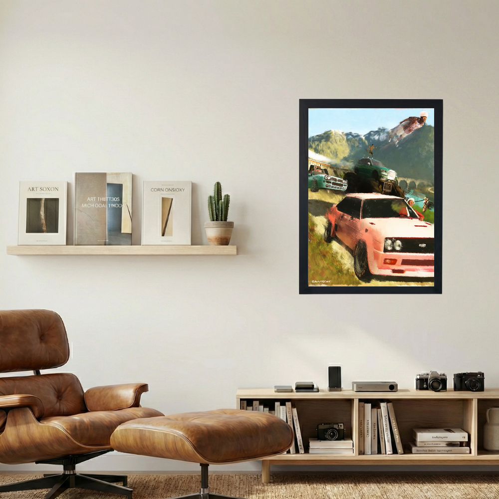 Tyler, The Creator 'Brown Sugar Salmon' Painting Poster - Mockup 1