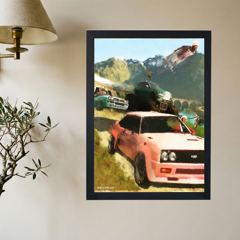 Tyler, The Creator 'Brown Sugar Salmon' Painting Poster - Mockup 2
