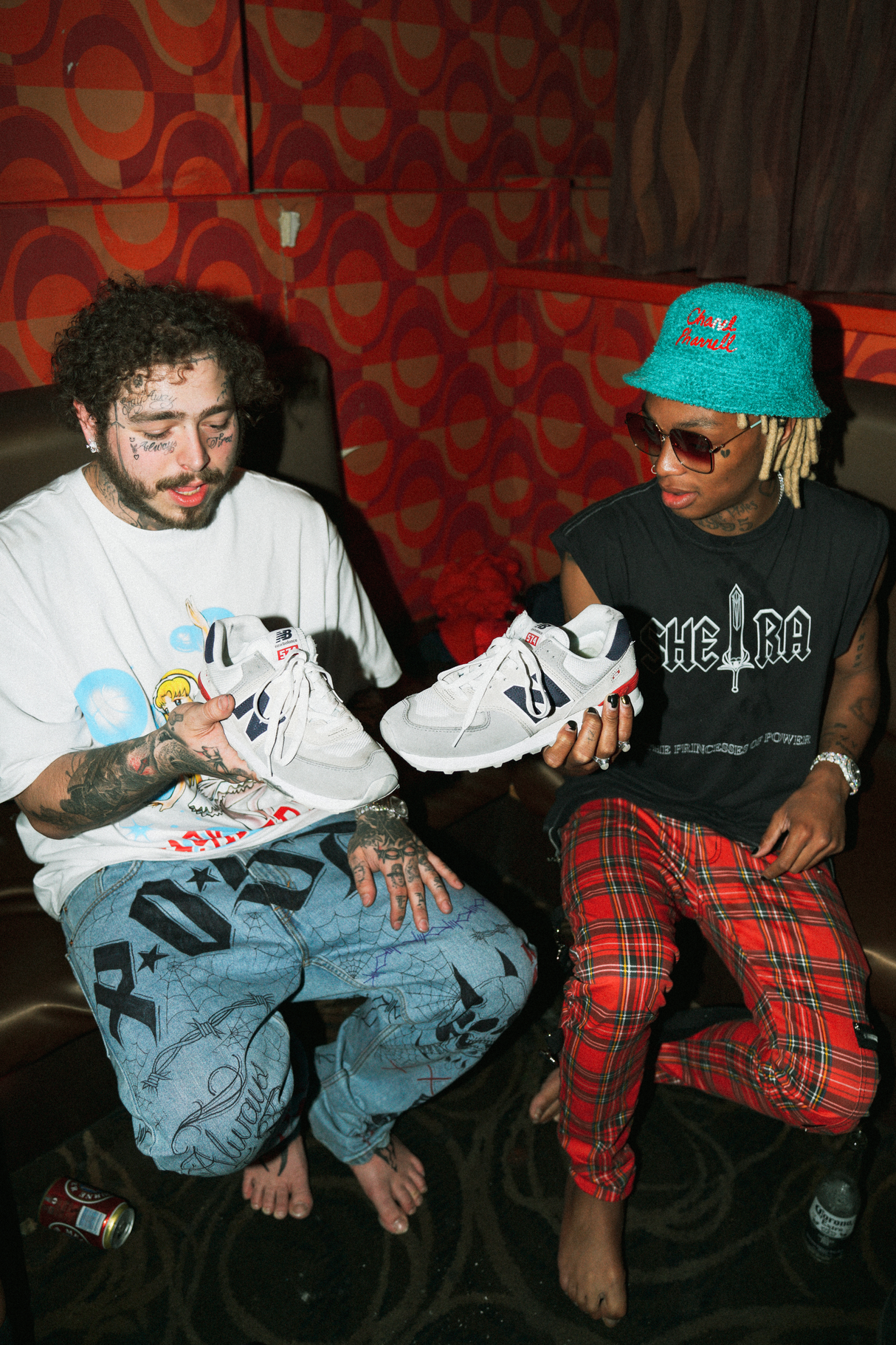 Post Malone x Tyla Yaweh x New Balance Poster