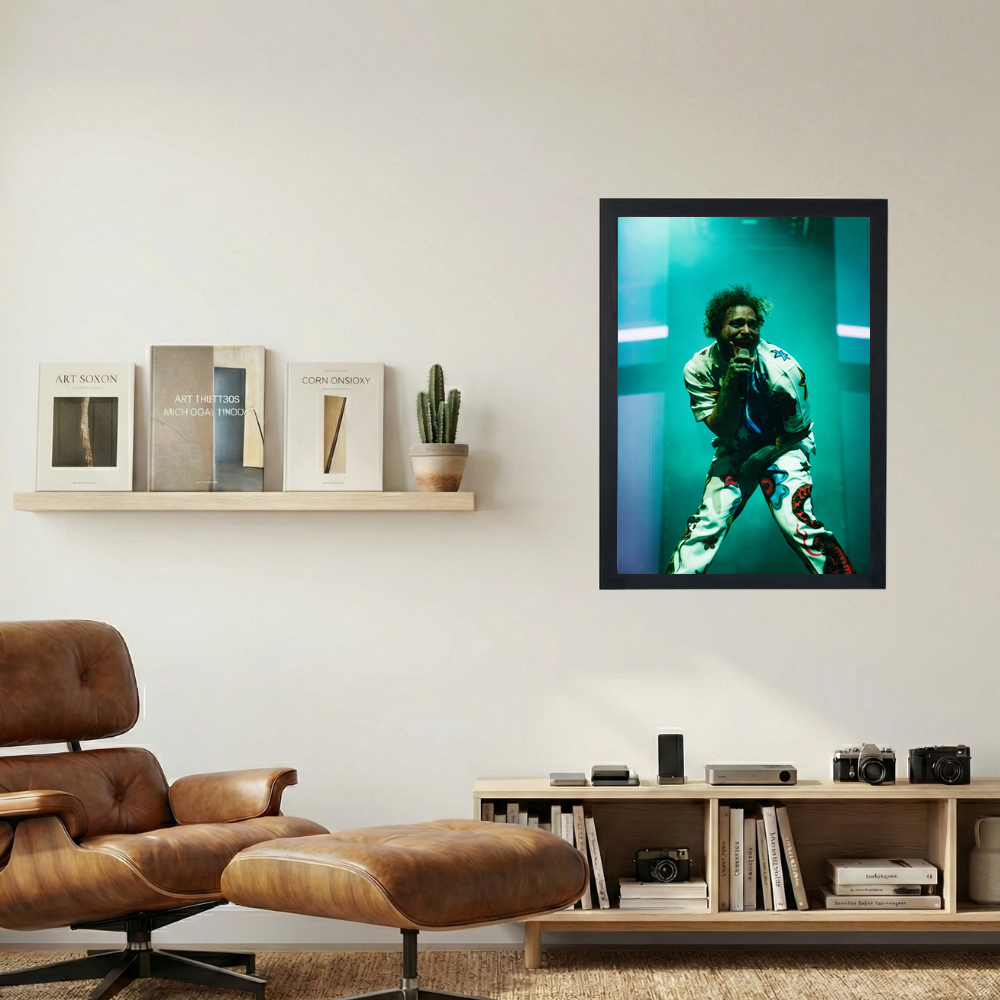 Post Malone 'Mic Controlla' Poster - Mockup 1