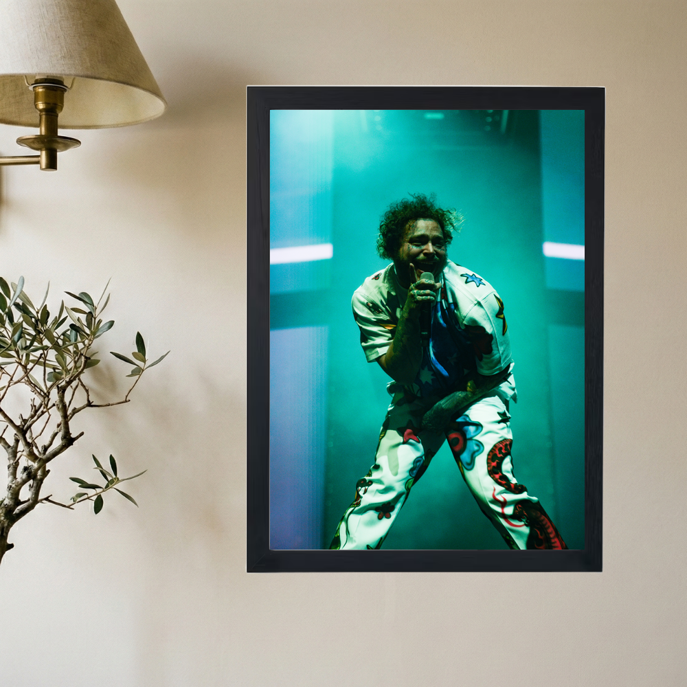 Post Malone 'Mic Controlla' Poster - Mockup 2