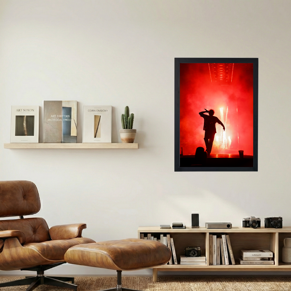 Post Malone 'Pyro' Poster - Mockup 1