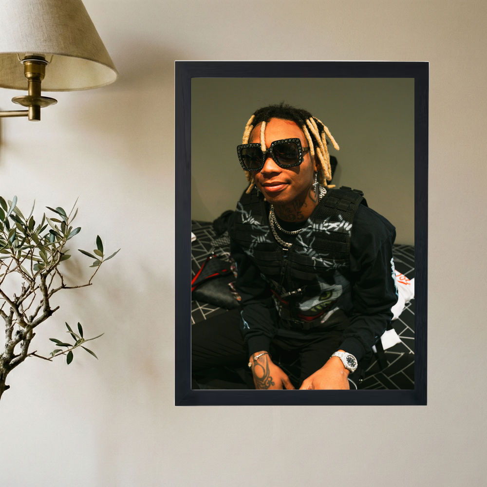Tyla Yaweh 'Rockstar' Poster - Mockup 2