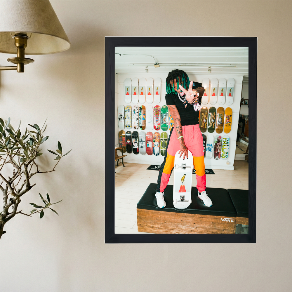 Tyla Yaweh 'Boards' Poster - Mockup 2