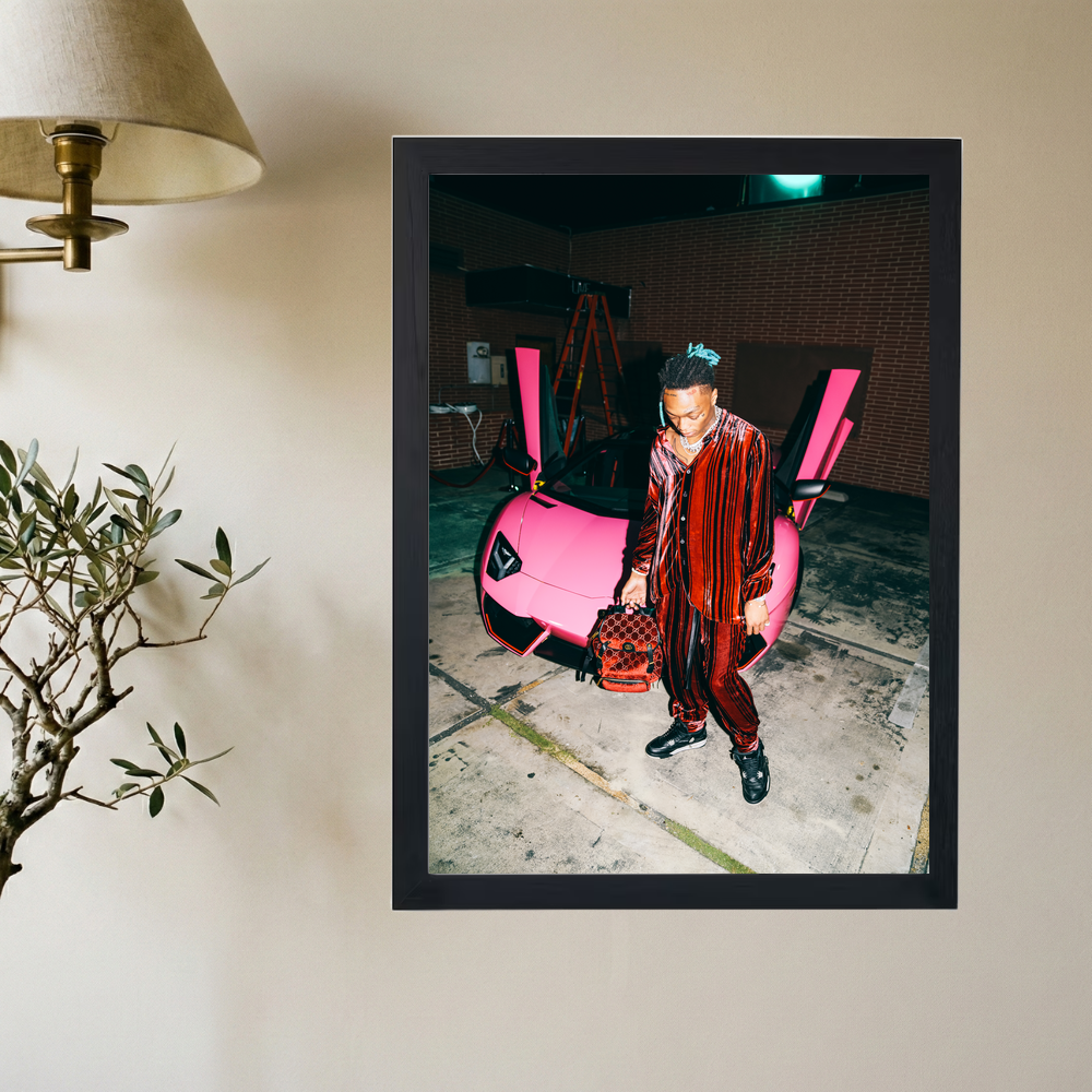 Tyla Yaweh 'Pink Flair' Poster - Mockup 2