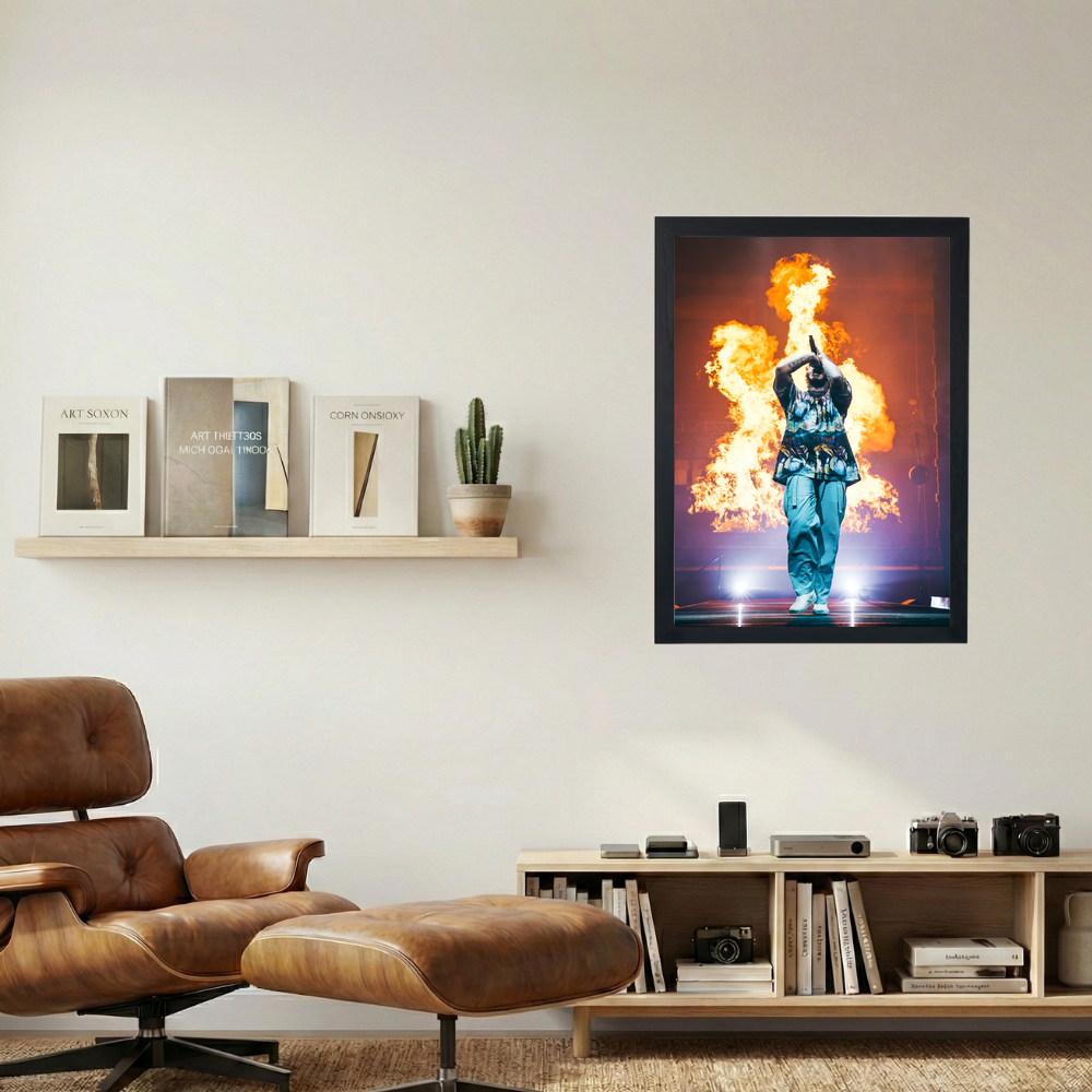 Post Malone 'Explosion' Poster - Mockup 1