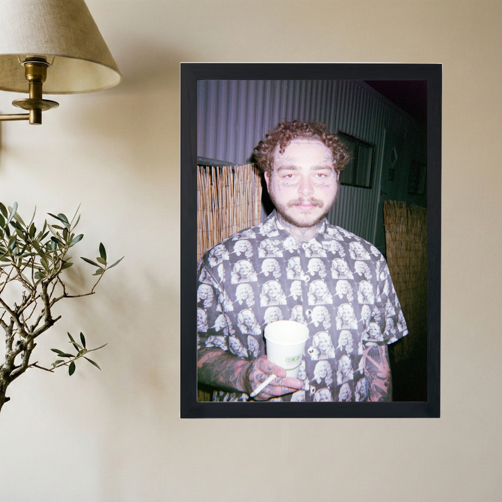 Post Malone 'Flash' Poster - Mockup 2
