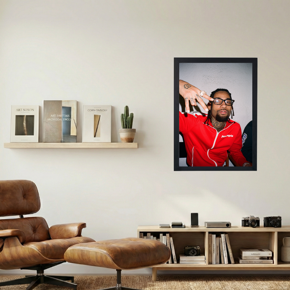 PnB Rock 'Palm Angels' Poster - Mockup 1