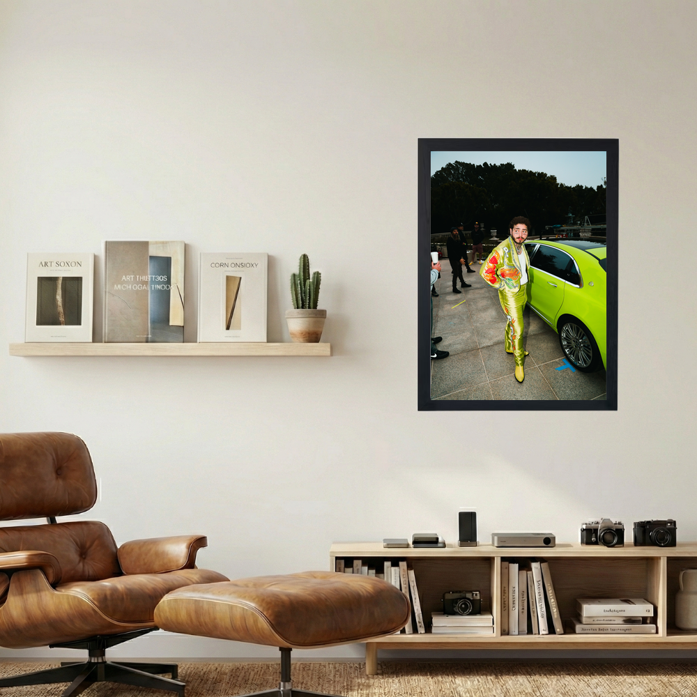 Post Malone 'Lime' Poster - Mockup 1