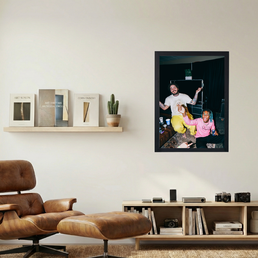 Post Malone x Tyla Yaweh 'Vibes' Poster - Mockup 1