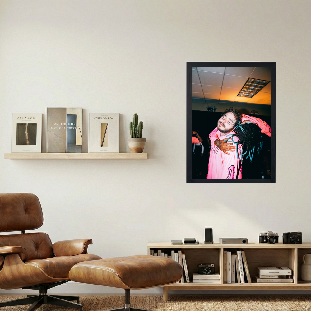 Post Malone 'Feel The Love' Poster - Mockup 1