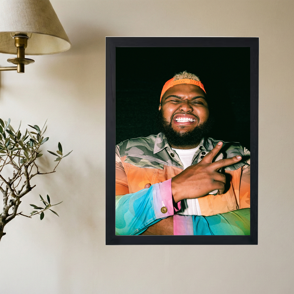 Druski 'Cheesin'' Poster - Mockup 2