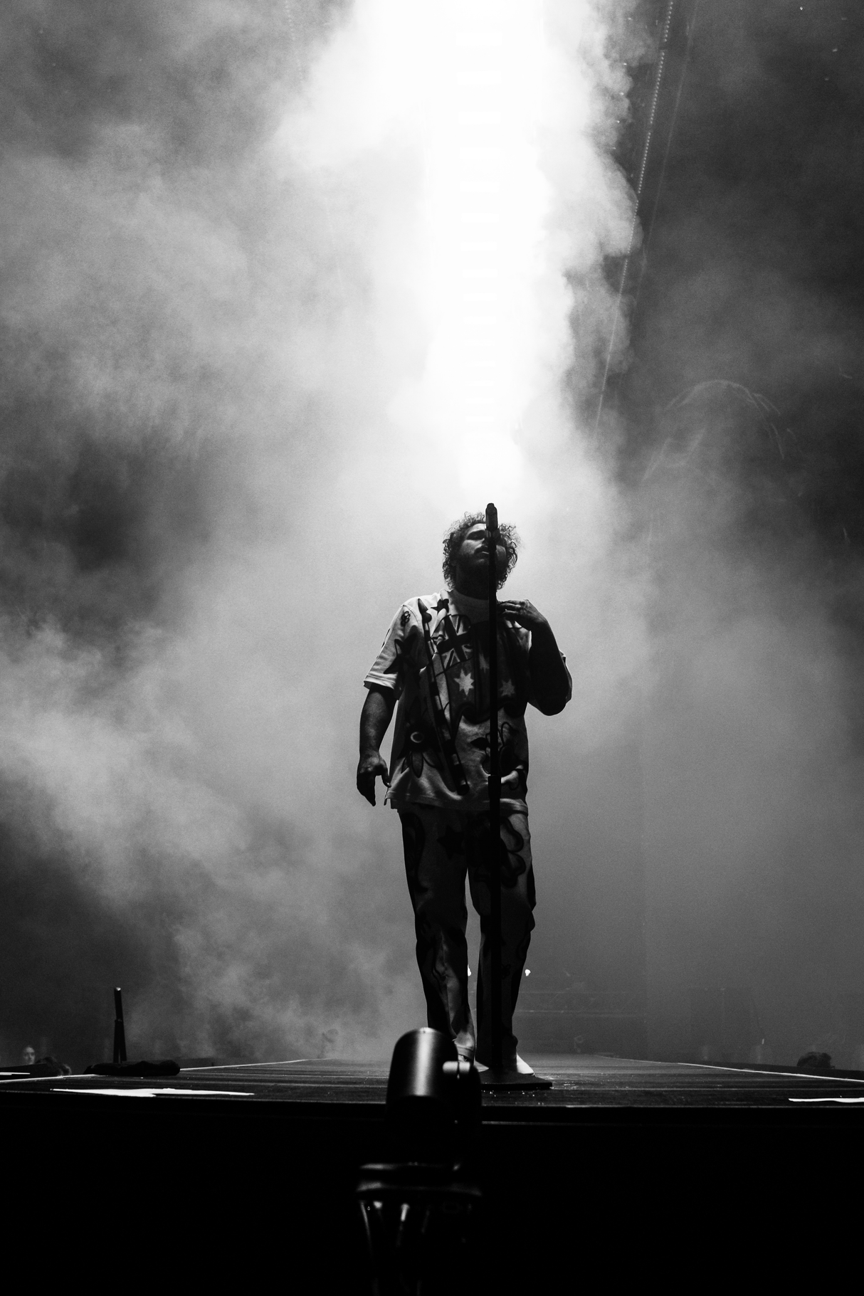 Post Malone 'Spotlight' B&W Poster