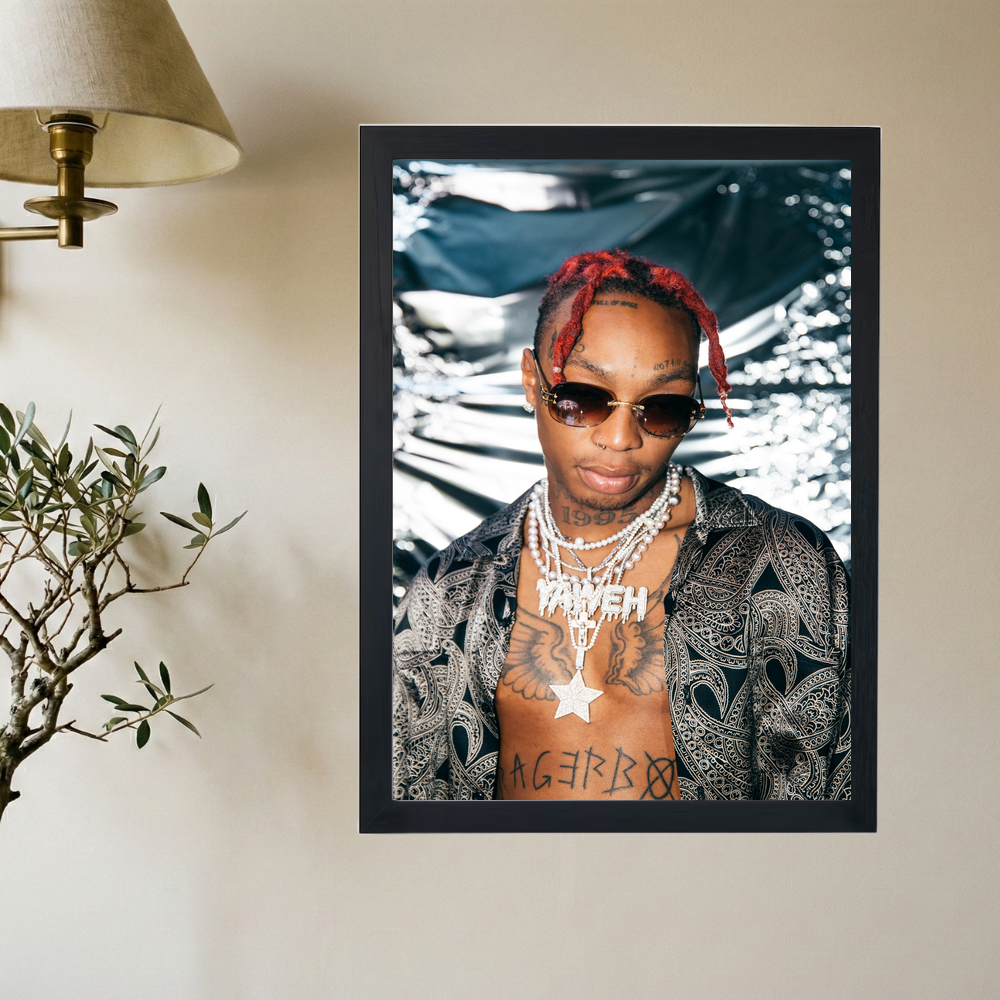 Tyla Yaweh 'Stuntin'' Poster - Mockup 2