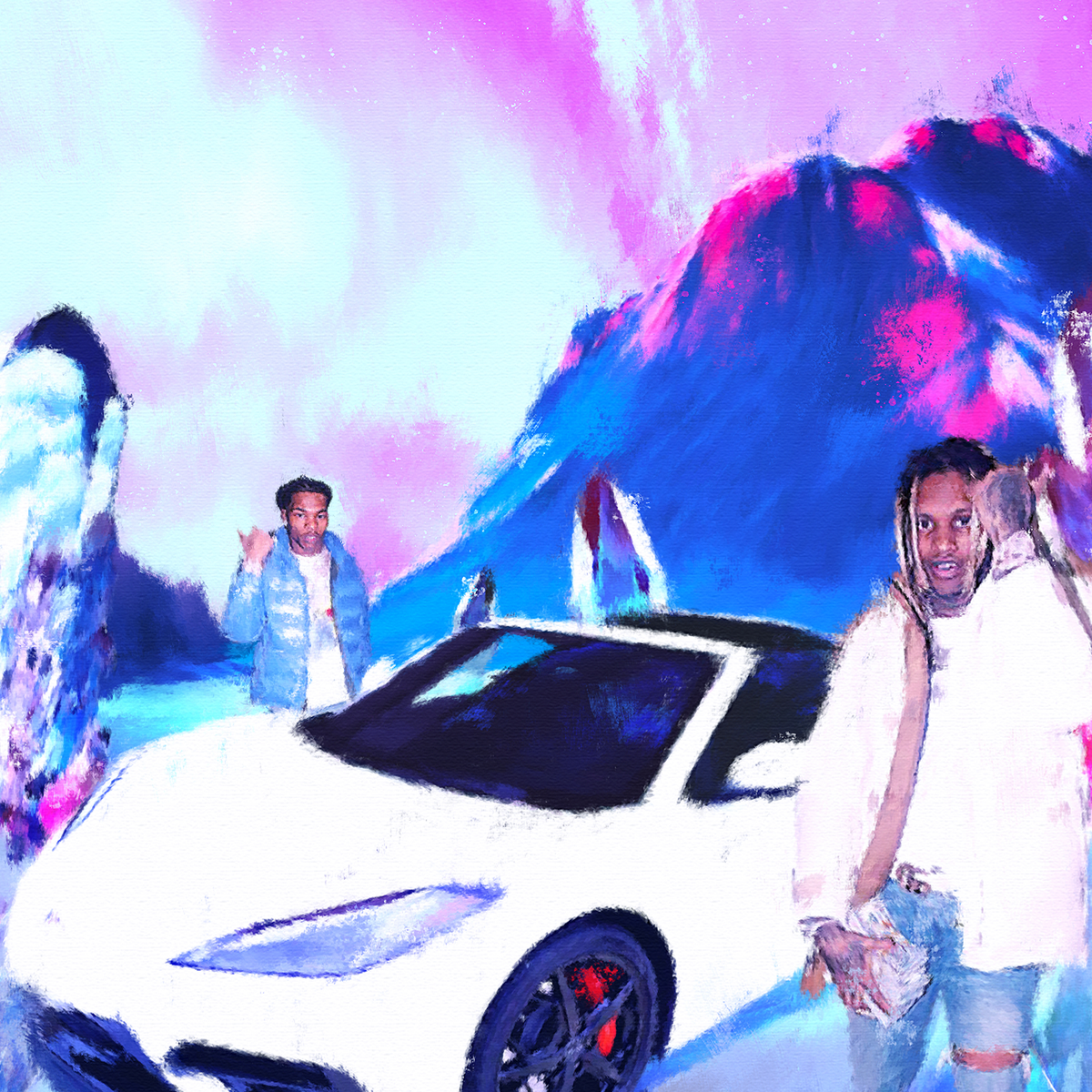 Lil Baby x Lil Durk 'Voice x Hero' Painting Poster – PRNTD