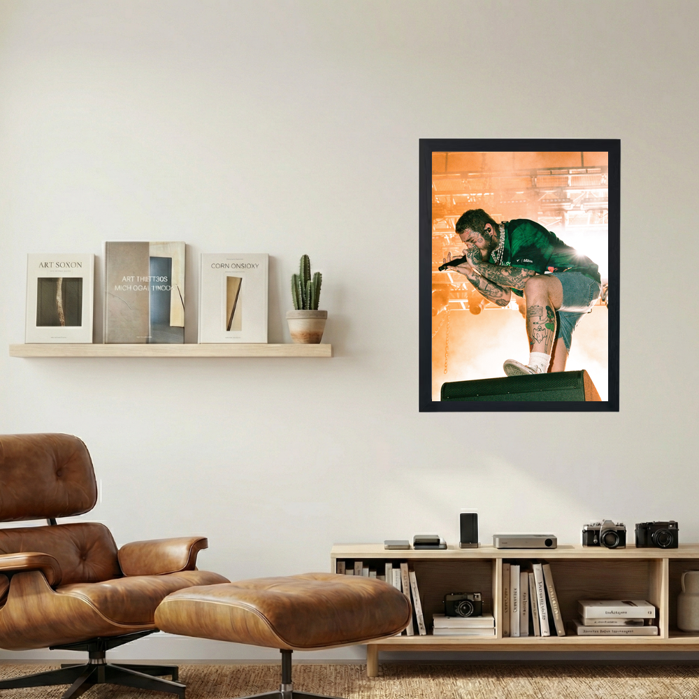 Post Malone 'Born To Perform' Poster - Mockup 1