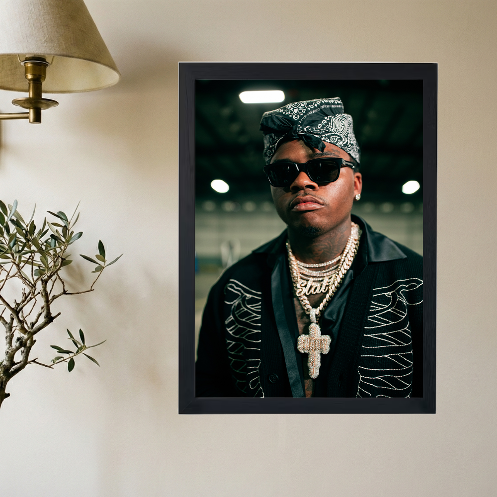 Gunna '2 Dripped' Poster - Mockup 2