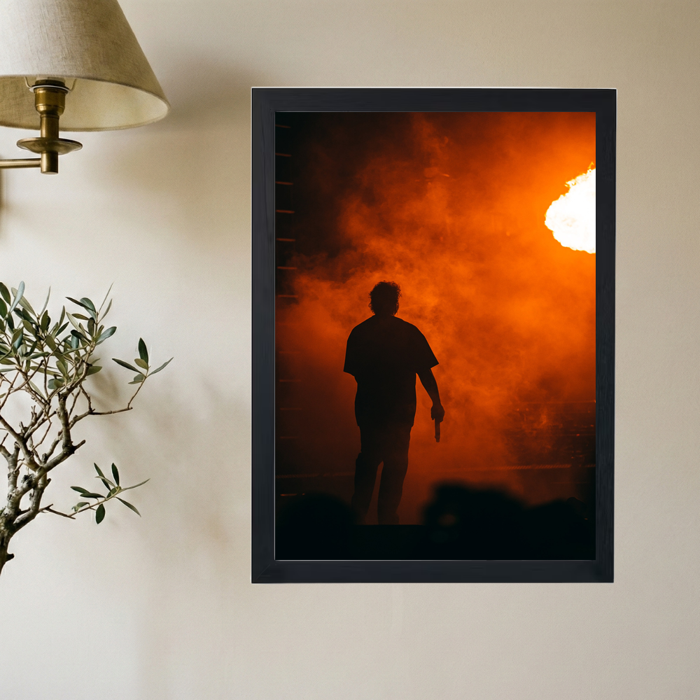 Post Malone 'Smoke Screen' Poster - Mockup 2