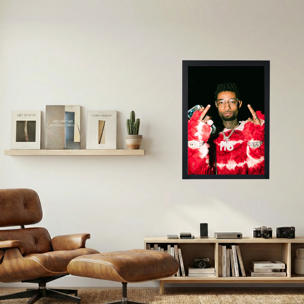 PnB Rock 'Furrr' Poster - Mockup 1