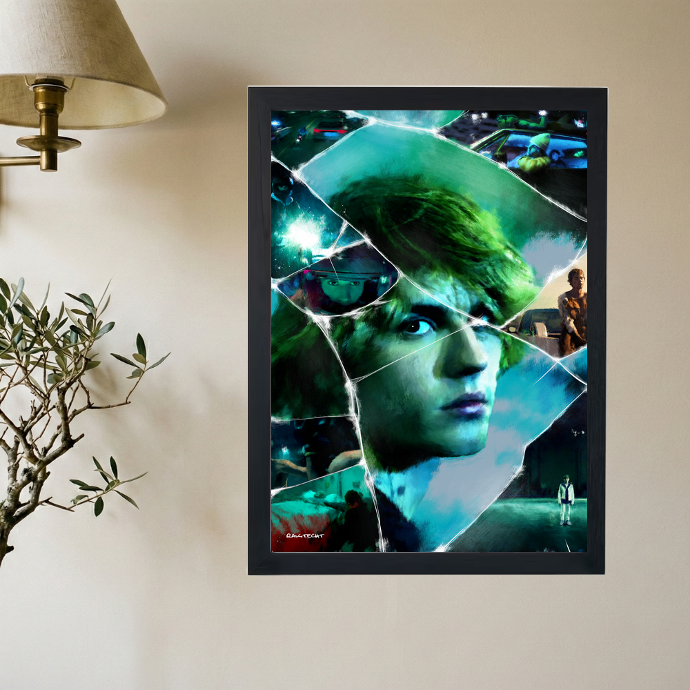 Justin Bieber 'Justice' Collage Painting Poster - Mockup 2