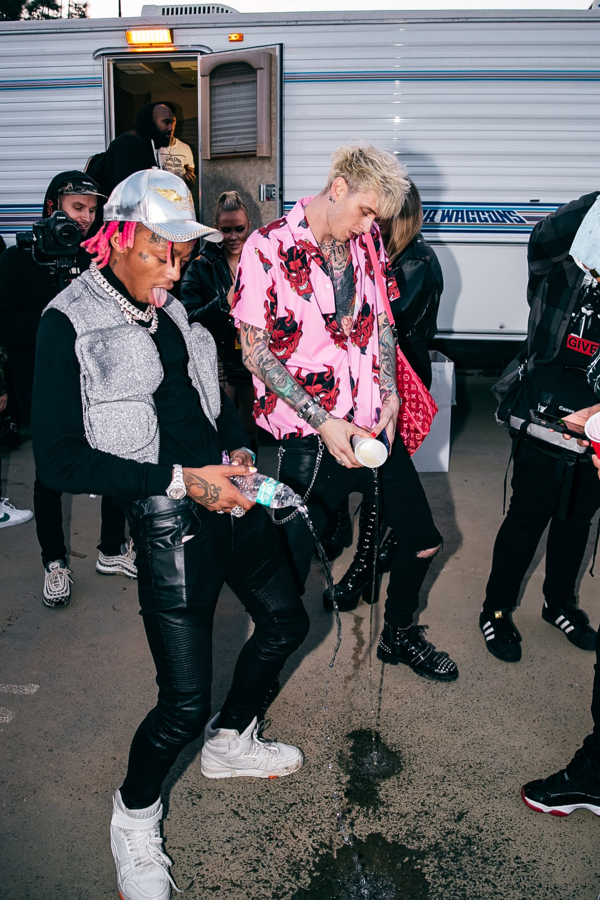 Machine Gun Kelly x Tyla Yaweh 'Public Disturbance' Poster