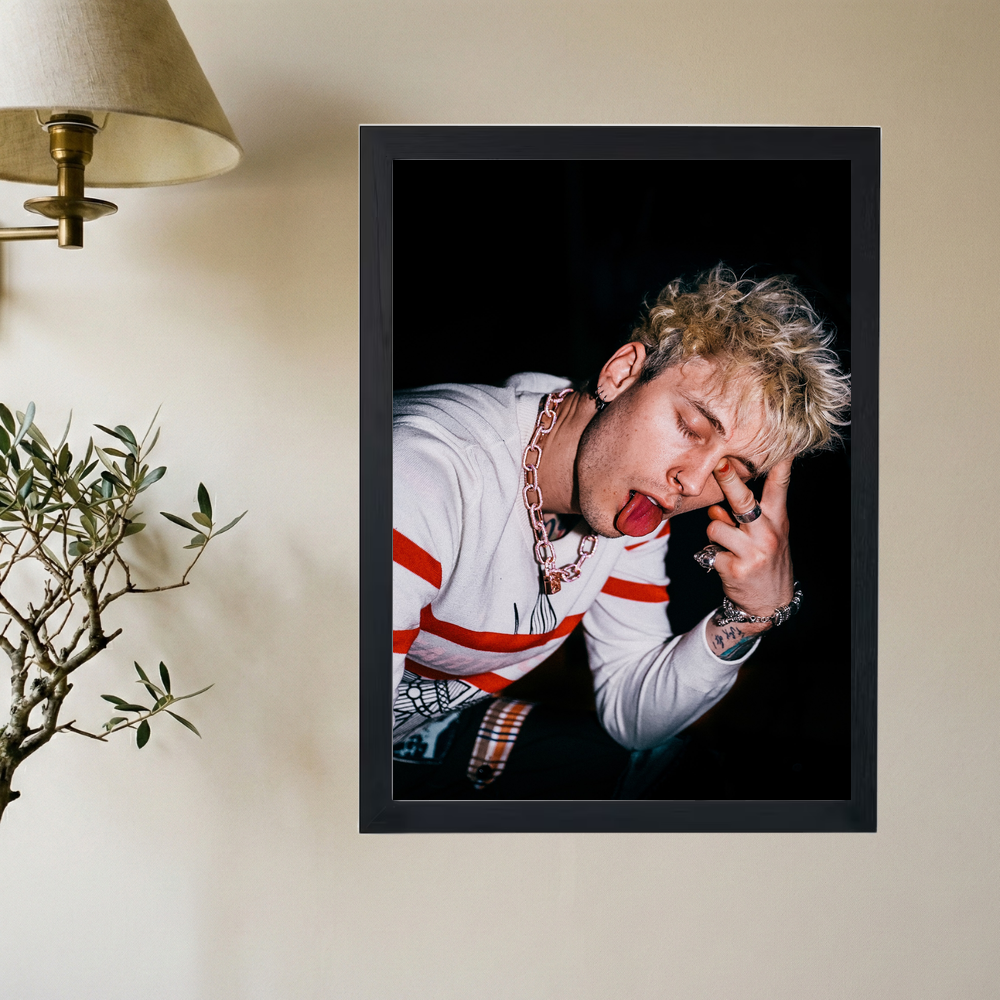 Machine Gun Kelly 'Blinded' Poster - Mockup 2