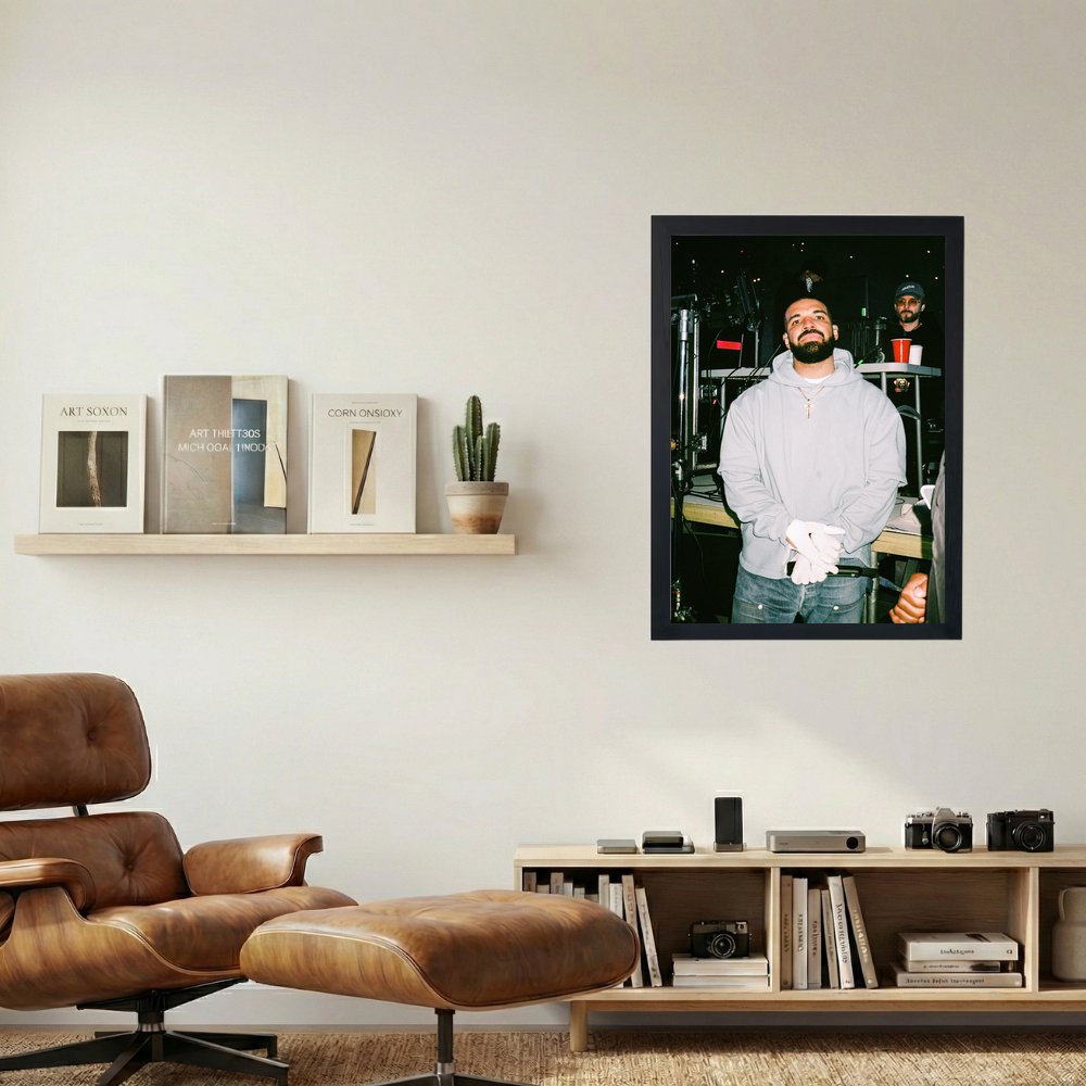Drake 'Grip Mic' Poster - Mockup 1