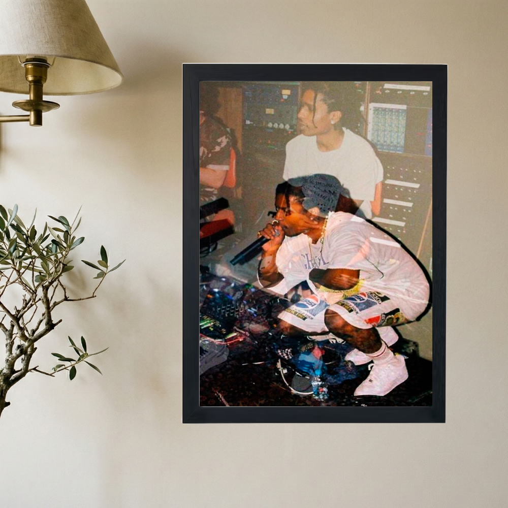 A$AP Rocky 'AWGE' Poster - Mockup 2