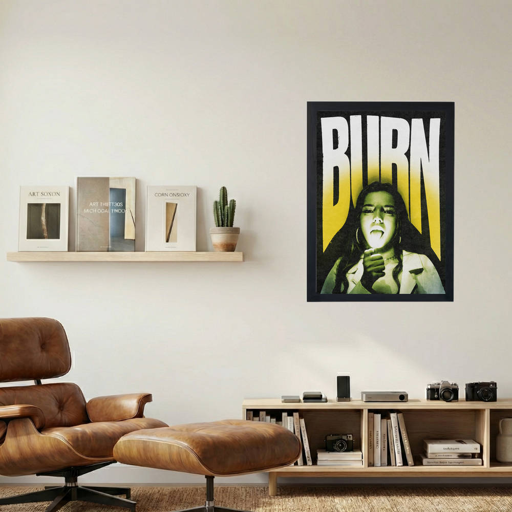 BURN Poster - Mockup 1
