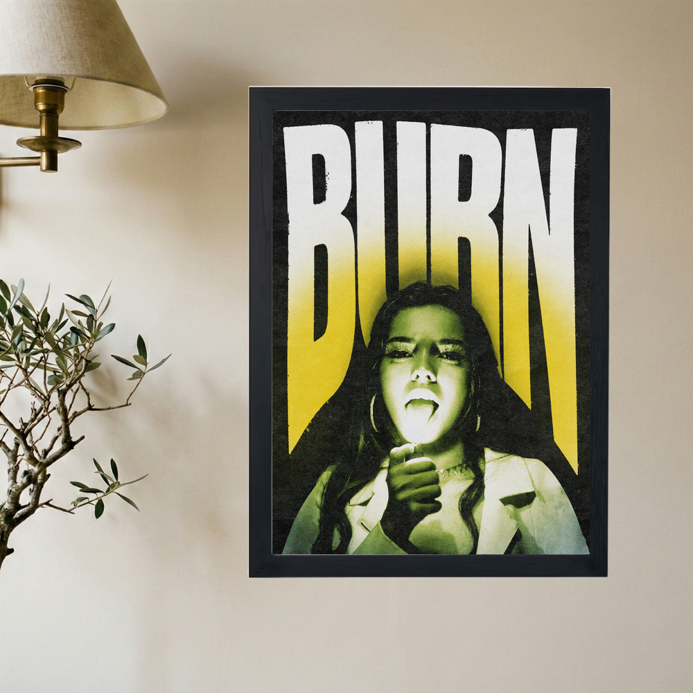 BURN Poster - Mockup 2