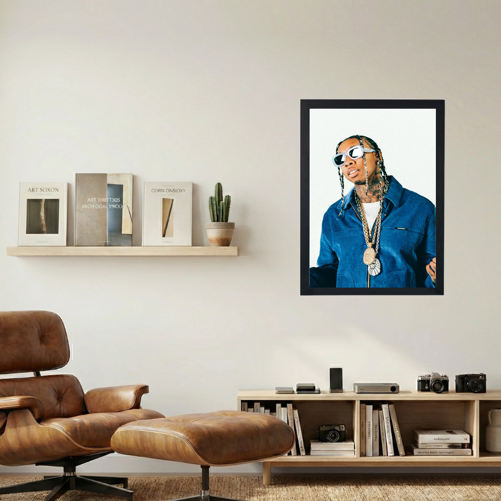 Tyga 'Portrait' Poster - Mockup 1