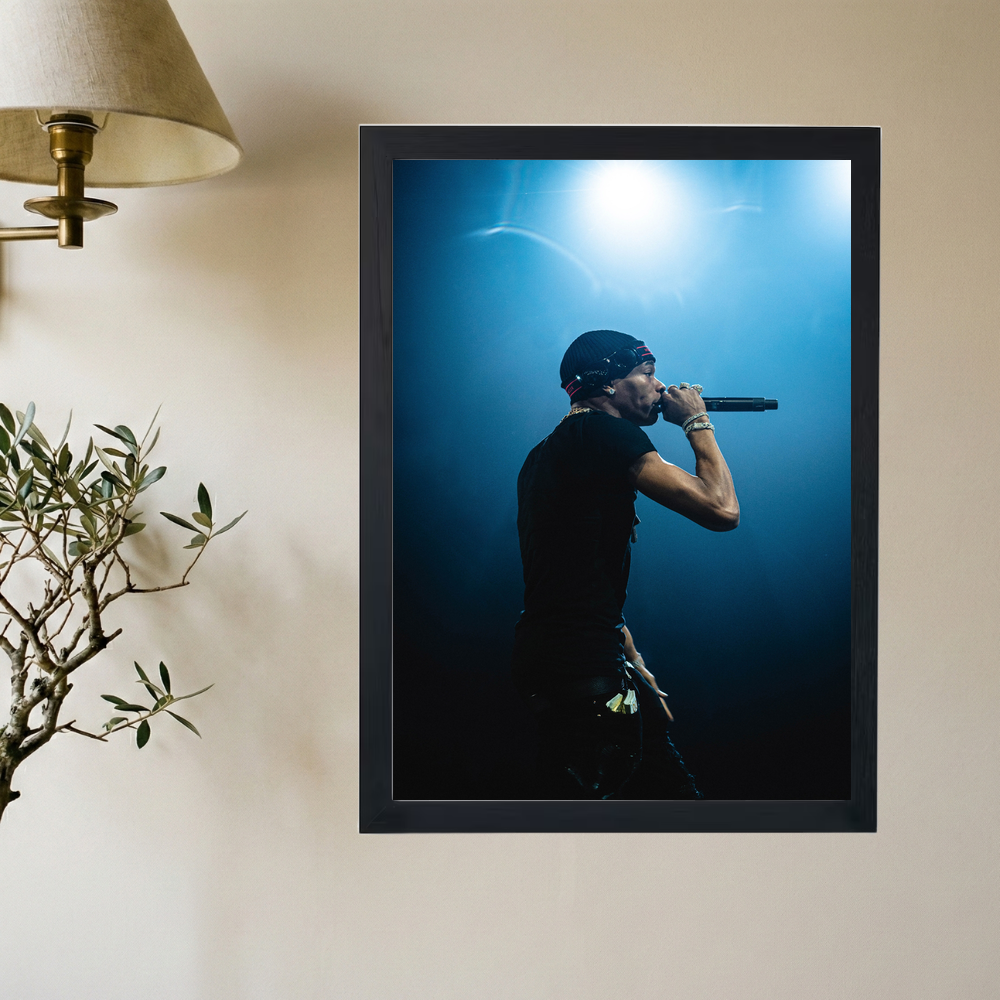Lil Baby 'Spitta' Poster - Mockup 2