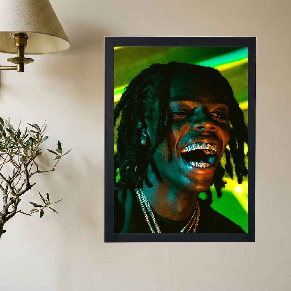Yung Bans 'Laughs' Poster - Mockup 2
