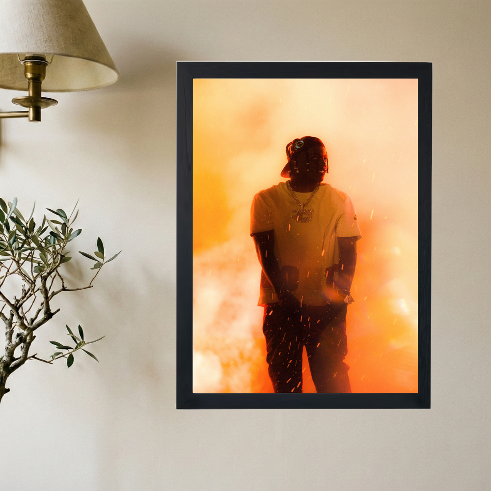 Lil Yachty 'Showers' Poster - Mockup 2