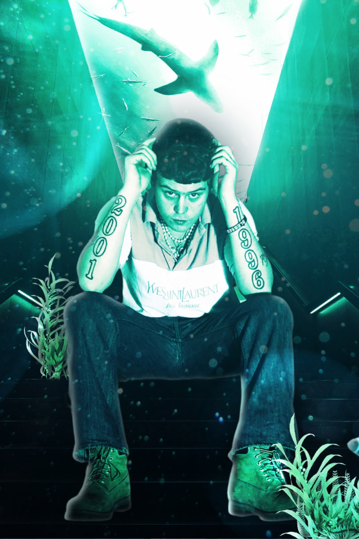 Yung Lean 'Oceans 2001' Poster