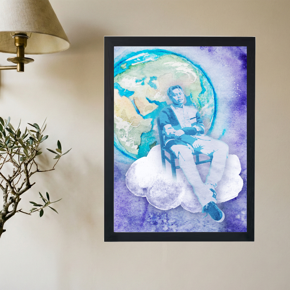 Cordae 'Birds Eye View' Poster - Mockup 2