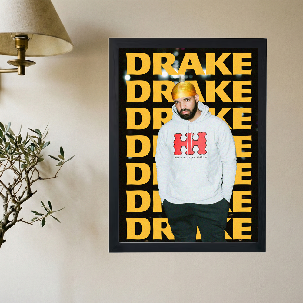 Drake 'Hidden Hills' Poster - Mockup 2