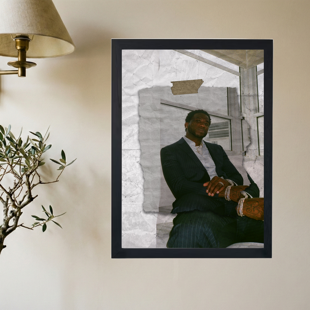 Gucci Mane 'Boss Mane' Poster - Mockup 2